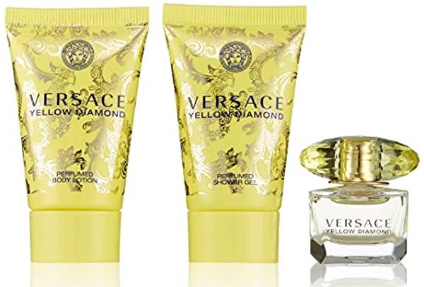 Versace Yellow Diamond Perfume for Women 3 Piece Mini Gift Set