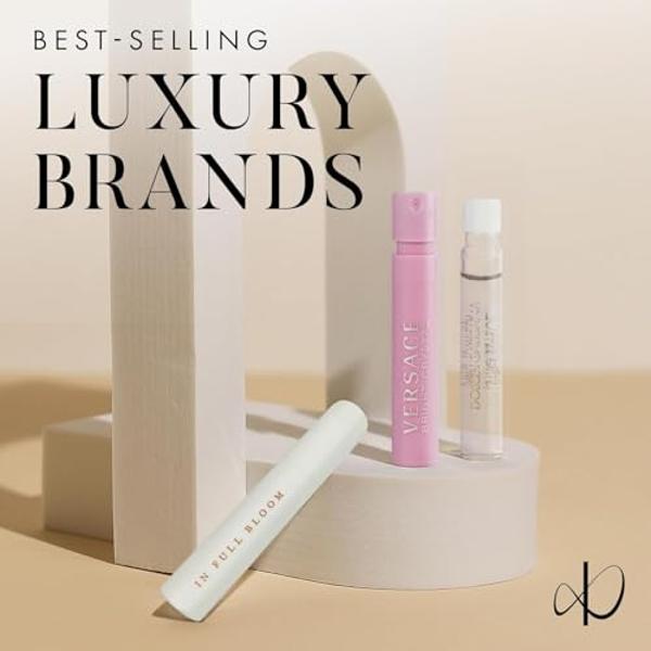 Infinite Scents Perfume Sampler Set for Women - 12 Designer Fragrance Brands