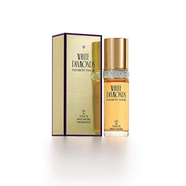 Elizabeth Taylor Women's Perfume, White Diamonds, Eau De Toilette EDT Spray, 0.5 fl. oz