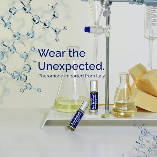 Pure Instinct Roll-On - The Original Pheromone Infused Essential Oil Perfume Cologne - TSA Ready (The Original - Unisex)