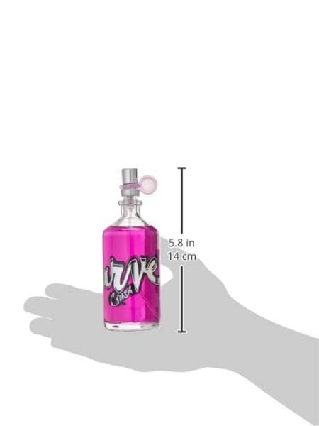 Curve Women's Perfume, Eau De Toilette Spray, Curve Crush, 3.4 Fl Oz