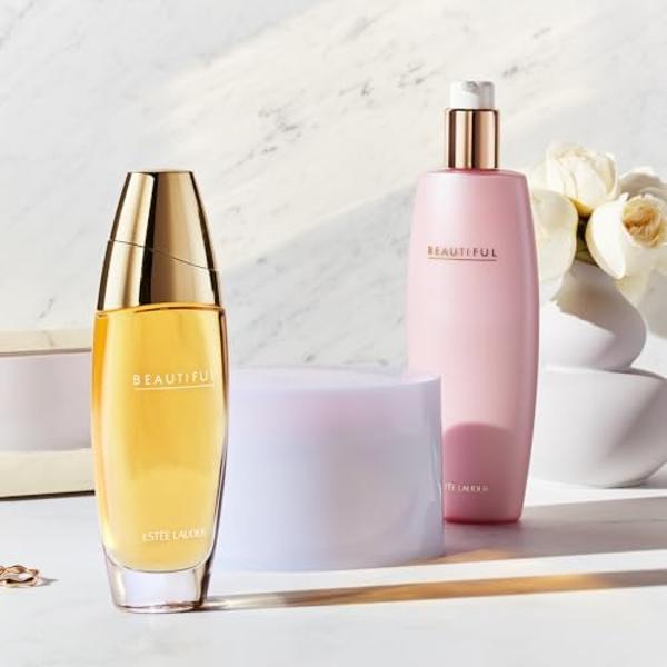 Estée Lauder Beautiful Eau de Parfum Spray with Notes of Rose, Lily, Tuberose & Orange Flower | Women's Perfume, 1.0 Fl Oz