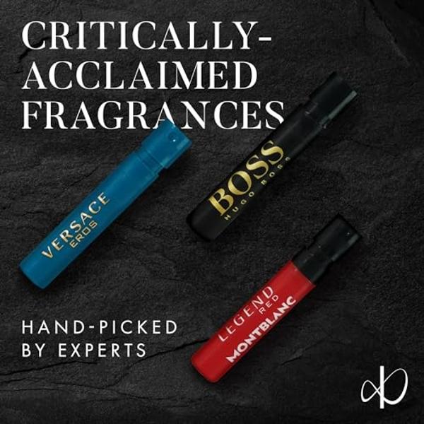 Infinite Scents Cologne Samples for Men - 12 Designer Fragrance Brands