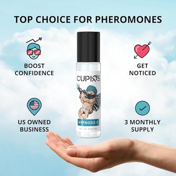 Cupids Hypnosis Roll-on 10ml for Men - Original Oil Pheromone Perfume for Men