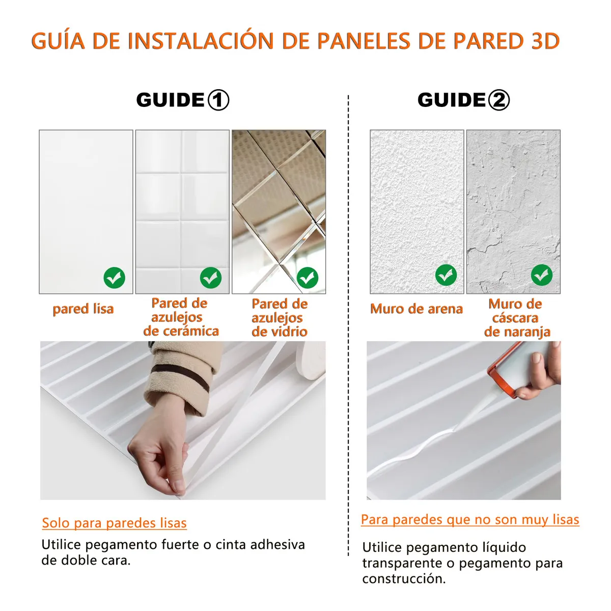 Panel decorativo pared 3d pvc Estilo moderno 30x30cm 12pcs Negro