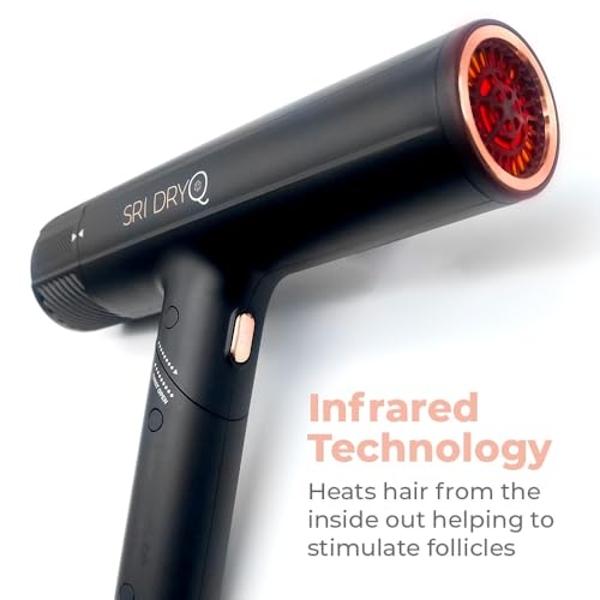 REVLON Volume Booster Hair Dryer with Diffuser | Voluminous Lift and Body | 1875W Blow Dryer with Ionic Technology for Salon Styled Finish with Less Frizz (Green)