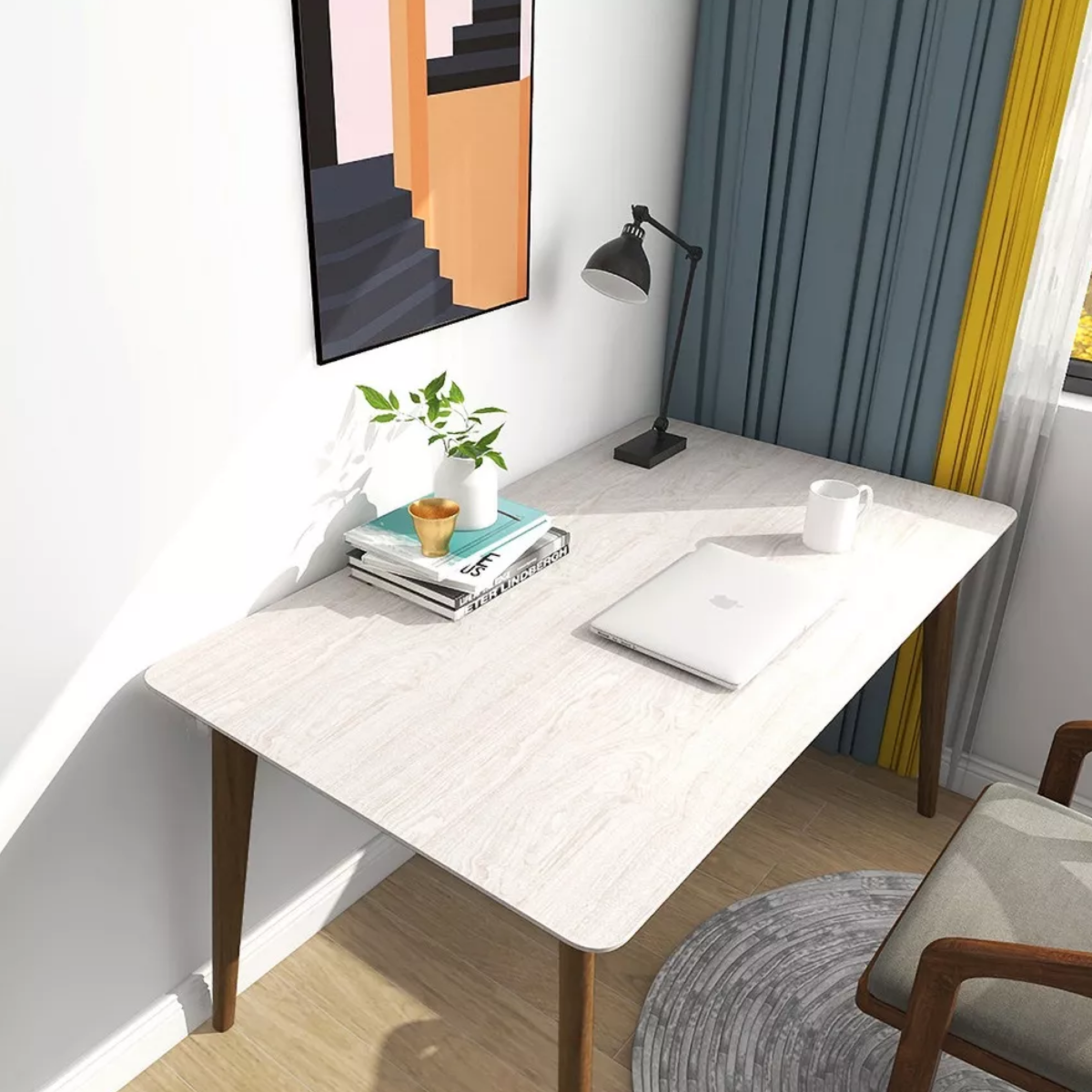 Papel Tapiz Autoadhesivo De Pvc 10m X 45cm Veteado De Madera