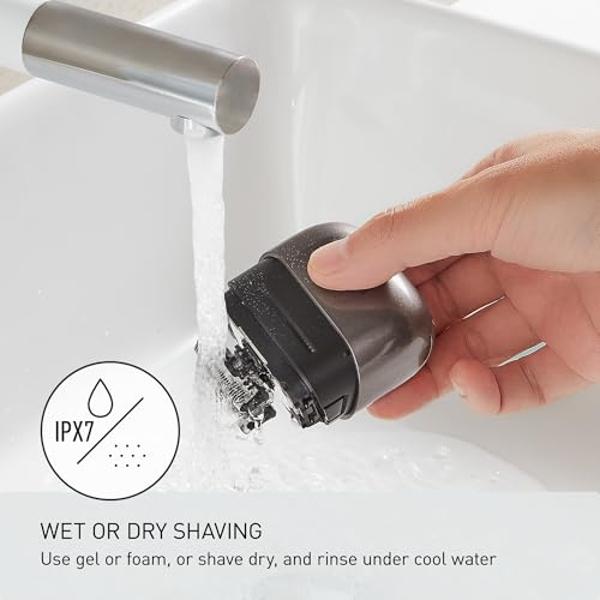 Electric Razor - Shaver - Trimmer for Women: 2 in 1 Painless Body Razors and Facial Hair Remover - Rechargeable Hair Removal Kit for Face Body Leg Bikini Underarm Arm