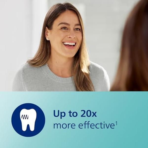 Philips Sonicare DiamondClean Smart 9300 Electric Toothbrush, Sonic Toothbrush with App, Pressure Sensor, Brush Head Detection, 4 Brushing Modes and 3 Intensity Levels, Grey, Model
