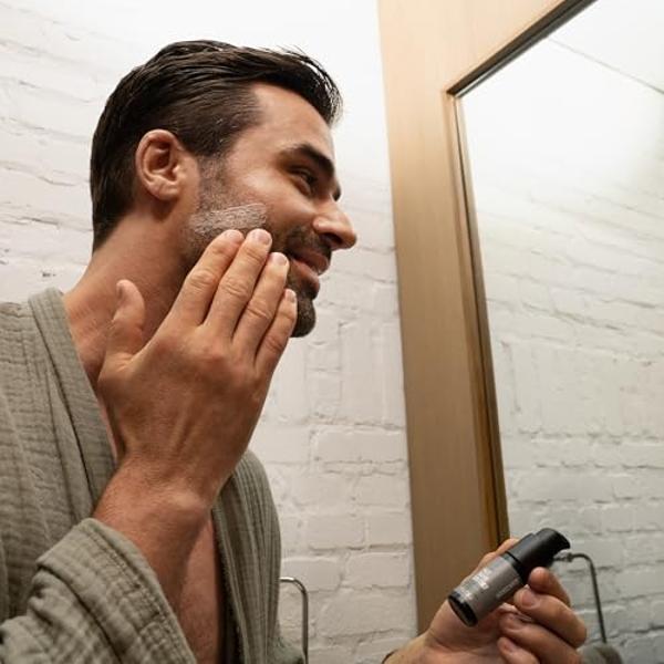 MANSCAPED® The Chairman™ PRO Package - Men’s Electric Face Shaver with Two Interchangeable Blades, SkinSafe® Four-Blade Foil & Stubble Trimmer, Power Shave Gel, Face Shave Soother 