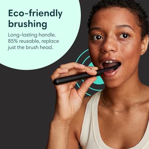 Philips Sonicare ProtectiveClean 5300 Rechargeable Electric Toothbrush, with Pressure Sensor, 3 Cleaning Modes, SmarTimer and QuadPacer, with 2 Bonus Brush Heads, Travel Case, Blac