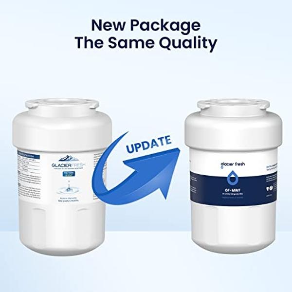Waterdrop EDR4RXD1 Replacement for EveryDrop® Filter 4, Whirlpool® UKF8001, 4396395, Maytag® UKF8001AXX-200, UKF8001AXX-750, WD-F07, Refrigerator Water Filter, 3 Filters (Package M