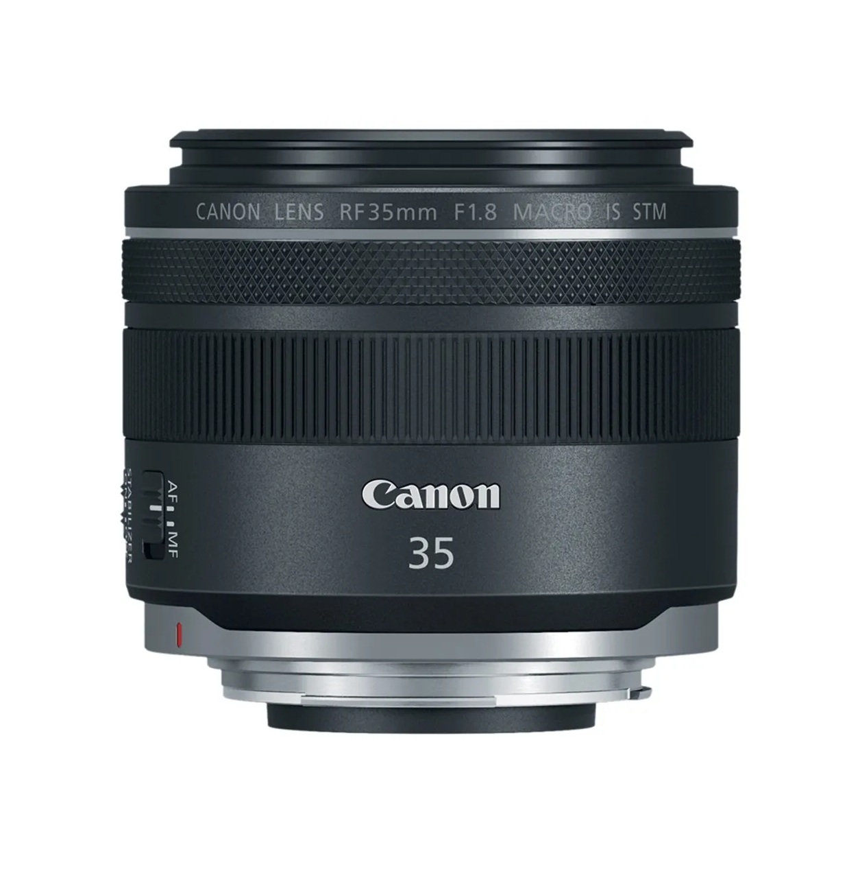 Lente Canon Objetivo Macro RF35mm F1.8 Macro IS STM Para Cámaras EOS Serie R Color Negro