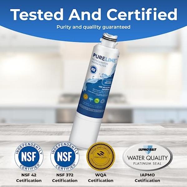 Pureline DA29-00020B Samsung® Refrigerator Water Filter Replacement, Replacement for DA29-00020A/B, HAF-CIN/EXP, HAF-CIN,DA97-08006A, Kenmore® 46-9101, 469101, 9101 Refrigerator Fi