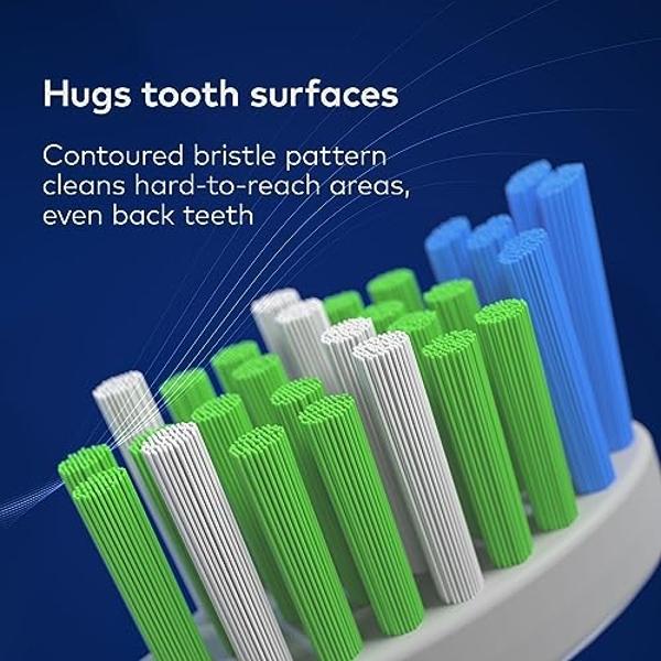 Waterpik Sensonic Sonic Electric Toothbrush, Rechargeable Toothbrush for Adults with 3 Modes, Travel Case, USB Charger, White STW-03W020, Packaging May Vary