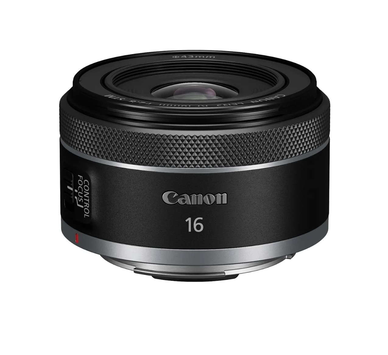 Lente Canon Objetivo Gran Angular Fijo RF16 mm f/2,8 STM Para Cámaras EOS serie R Color Negro