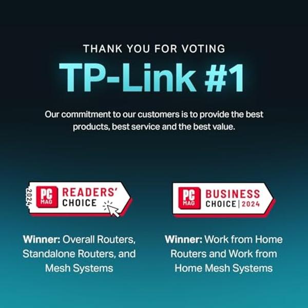 TP-Link Deco AX3000 WiFi 6 Mesh System - Covers up to 4500 Sq.Ft, Replaces Wireless Router and Extender, 3 Gigabit Ports per Unit, Supports Ethernet Backhaul (Deco X55, 2-Pack)
