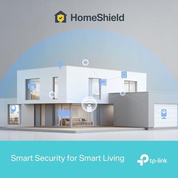 TP-Link Tri-Band WiFi 7 BE10000 Whole Home Mesh System (Deco BE63) - 6-Stream 10 Gbps, 4X 2.5G Ports Wired Backhaul, 4X Smart Internal Antennas, VPN, AI-Roaming, MU-MIMO, HomeShiel