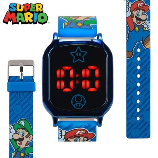 Pokémon Interactive Kids Smartwatch – Touchscreen Watch with Games, Camera, Voice Recorder, Step Tracker, Alarm & Timer – 10 Pokémon Watch Faces, USB Rechargeable – Fits Wrists 5.5