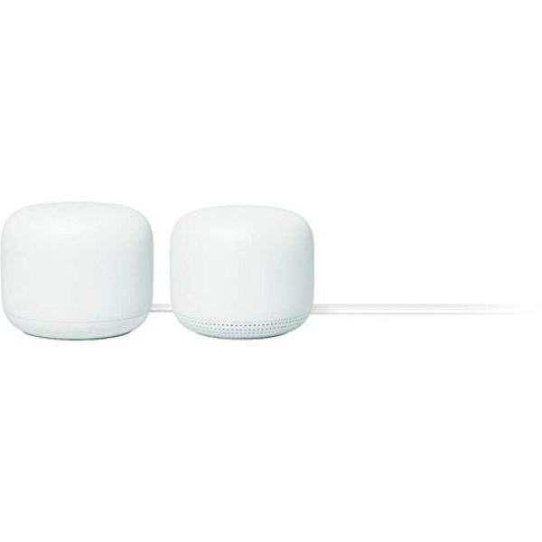 Google Nest Wifi - Home Wi-Fi System - Wi-Fi Extender - Mesh Router for Wireless Internet - 2 Pack