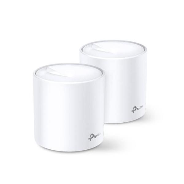 TP-Link Deco AXE5400 Tri-Band WiFi 6E Mesh System(Deco XE75 Pro) - 2.5G WAN/LAN Port, Covers up to 5500 Sq.Ft, Replaces WiFi Router and Extender, AI-Driven Mesh, New 6GHz Band, 2-P