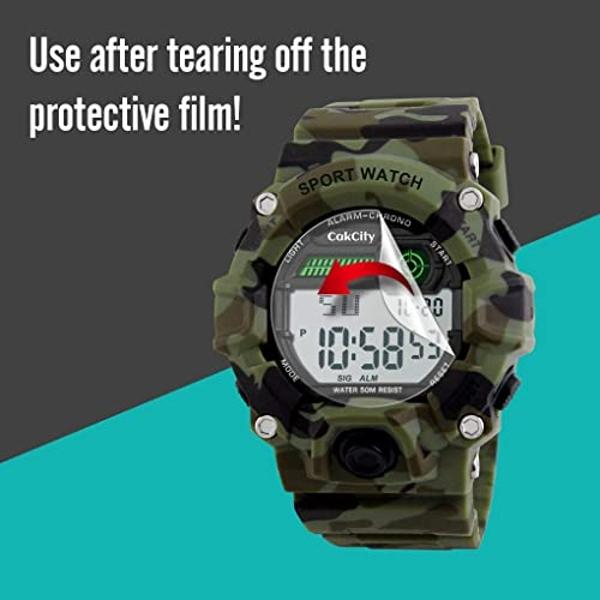 Boys Camouflage LED Sport Watch,Waterproof Digital Electronic Casual Military Wrist Kids Sports Watch with Silicone Band Luminous Alarm Stopwatch Watches