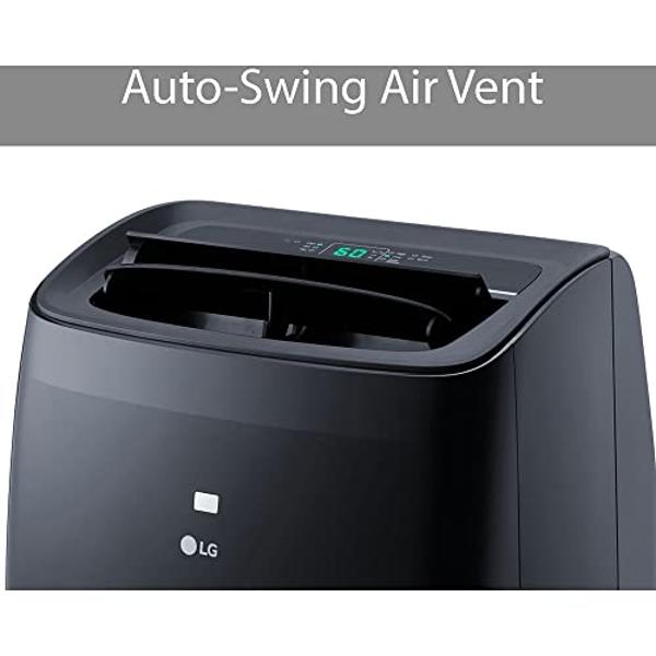 LG 10,000 BTU Smart Portable Air Conditioner, 115V, Cools 450 Sq.Ft. (18' x 25' Room Size), Portable Air Conditioner for Home with Voice Control, Works with LG ThinQ, Amazon Alexa,