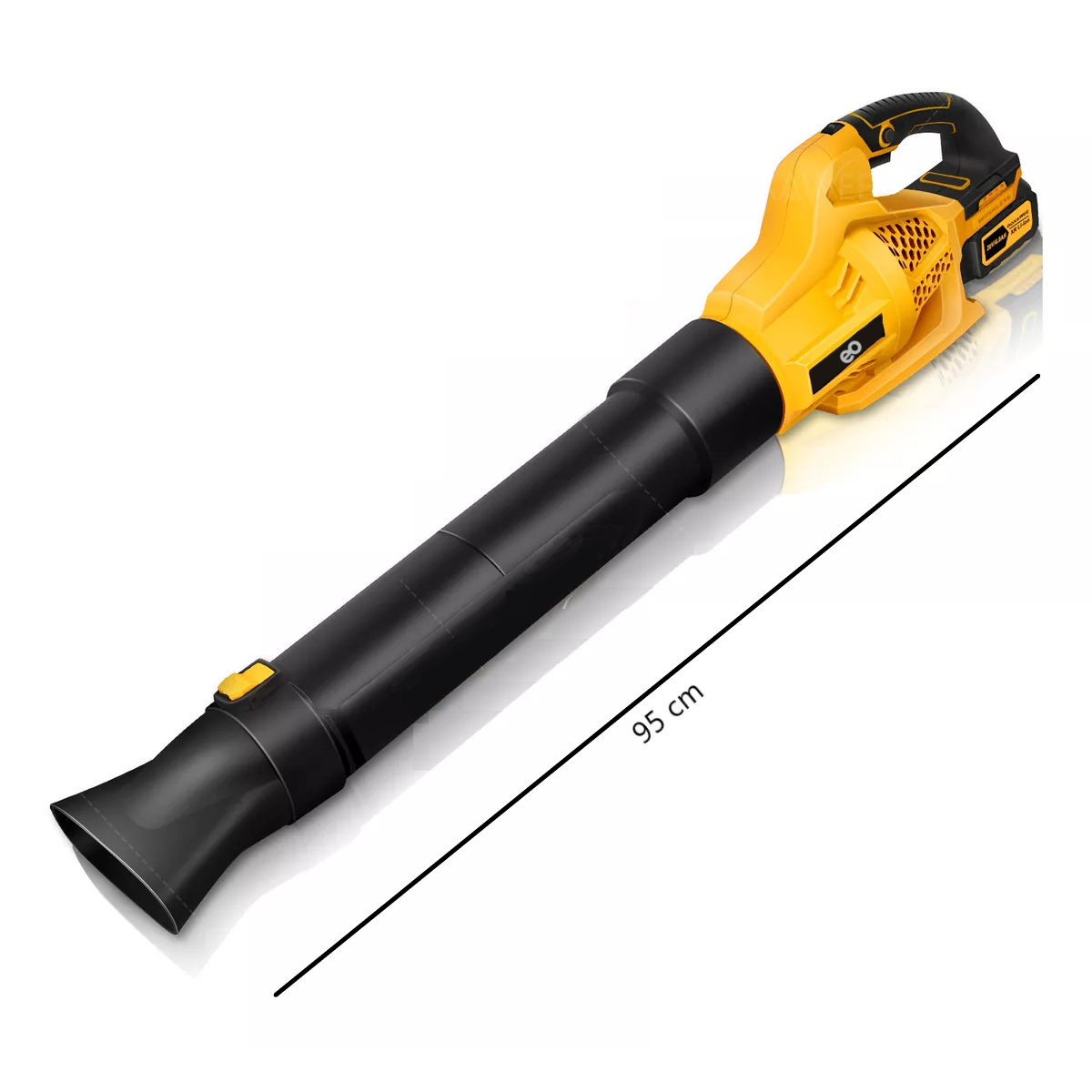Sopladora Inalambrica Para Jardineria 24000rpm 6 Velocidades