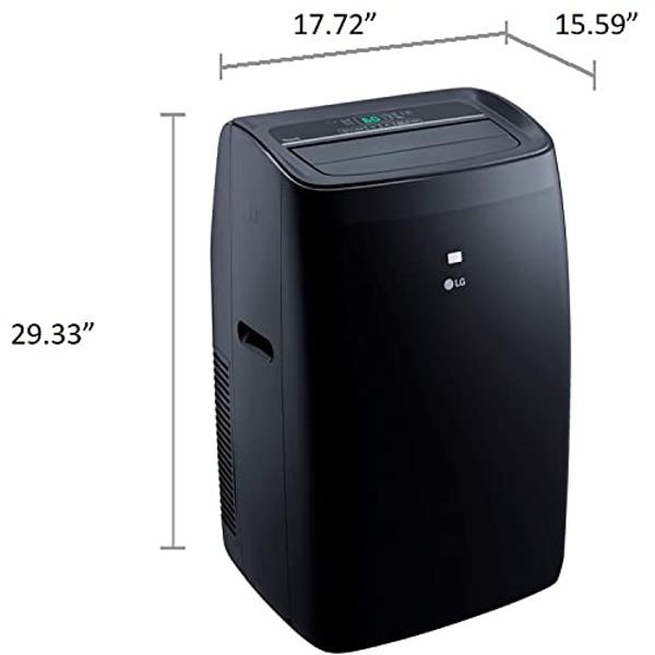 Midea MAP12S1TBL Air Conditioner, 12,000 BTU-dual hose, Black