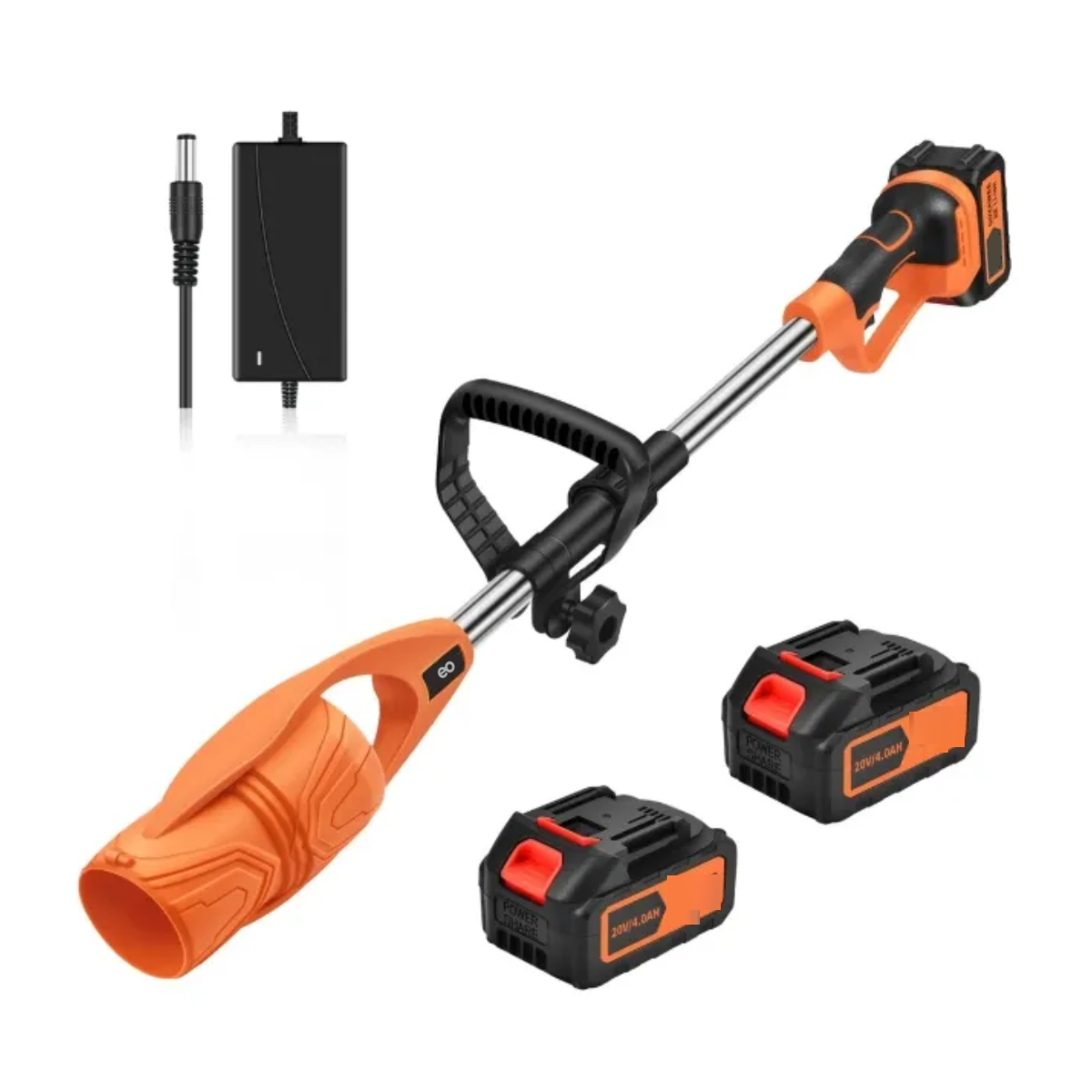 Sopladora De Aire Inalámbrico Plegable Para Las Hojas Caídas Naranja