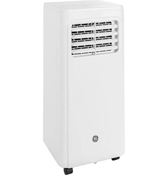 Amana AMAP141AW 13,000 BTU Air Conditioner with Remote Control, Portable AC for Rooms up to 450 Sq.Ft. with 24H Timer, 3-Speeds, LCD Display, Auto-Restart, and Wheels, White, Up to