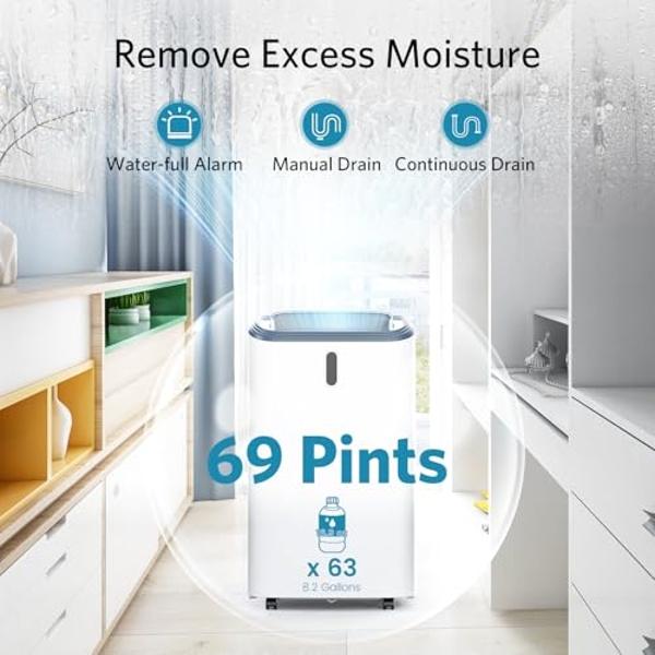 12000 BTU Portable Air Conditioners, Portable AC Unit for Room Cools up to 550 sq.ft, 3-in-1 Free Standing Cooling AC Unit with Fan & Dehumidifier, Sleep Mode,24H Timer, Automatic 