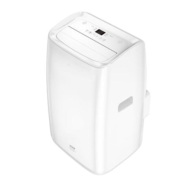 TOSOT Portable Air Conditioner 12,000 BTU Aolis Series-AC Unit with Swing Function, Remote Control, 3-in-1, Fan, and Dehumidifier for Large, Living Rooms Up to 450 sq ft, White