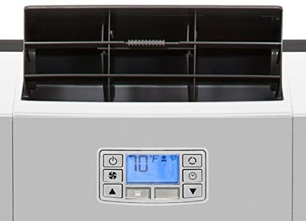 Whynter Portable Air Conditioner 12,000 BTU with Dual Hose Dehumidifier & Cooling Fan for 400 Sq Ft Rooms, Includes AC Unit Window Kit Elite ARC-122DS (7,000 SACC), Silver