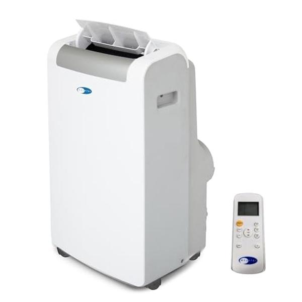 Ivation 9000 BTU Compact Portable Air Conditioner, Smallest AC Unit with Powerful Cooling, Multi-Speed Fan, Dehumidifier, Sleep Mode, Built-In Timer, Remote Control, Washable Filte