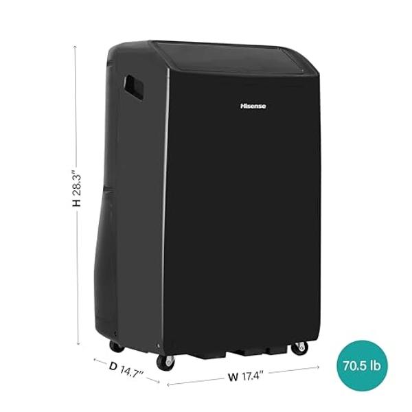 TOSOT 9,000 BTU Air Conditioner Easier to Install, Quiet and 3-in-1 Portable AC, Dehumidifier, Fan for Rooms up to 250 Sq Ft, Aovia Series, White
