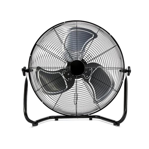ROVSUN 10.5Gallon Evaporative Air Cooler, 2600CFM Portable Swamp Cooler with Remote Control, Oscillation, 3 Speeds, 7.5H Timer & 40L Water Tank, 3-IN-1 Cooling Fan for Home Office 