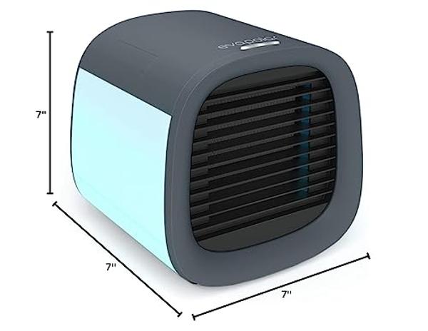 Evapolar evaCHILL Portable Air Conditioners / Mini AC Unit / Small Personal Evaporative Air Cooler and Humidifier Fan for Bedroom, Office, Car, Camping / EV-500 / Urban Gray