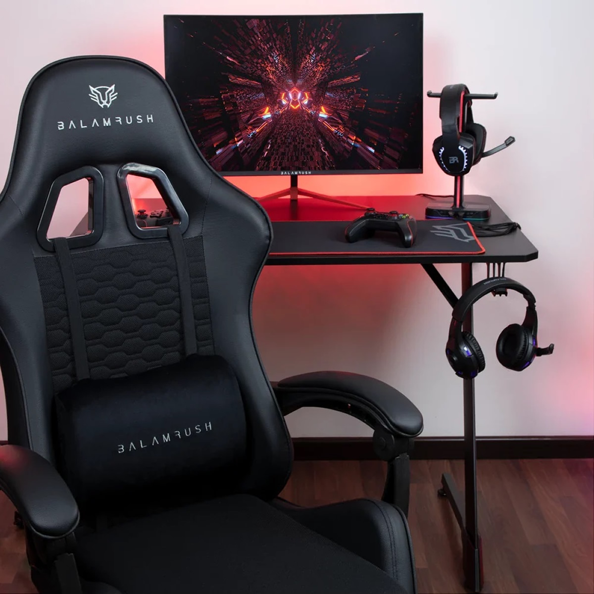 Silla Balam Rush Power Rush V2 Black Edition Gaming Negro BR-934534