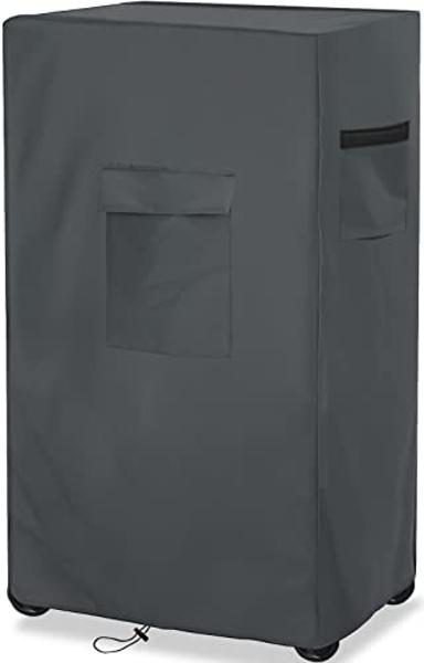 Dalema Evaporative Cooler Cover for MC37M/MC37V/MFC3600 Evaporative Cooler,Heavy Duty Waterproof Evaporative Air Cooler Cover,25"L x 18"W x 37"H Swamp Evaporative Cooler Cover,Grey