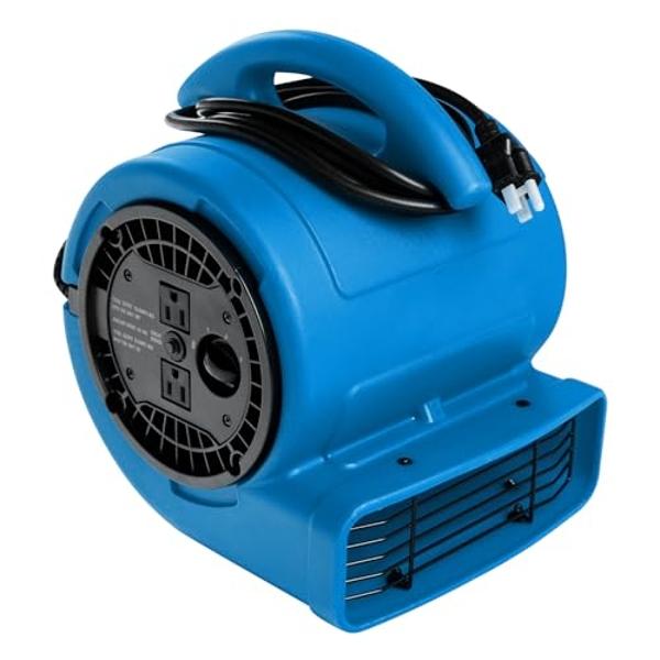 Hurricane 16" Pro Heavy Duty Orbital Floor Fan – 360 Degree Oscillation, Powerful 3-Speed Airflow with Adjustable Tilt for Home, Garage, and Workshop