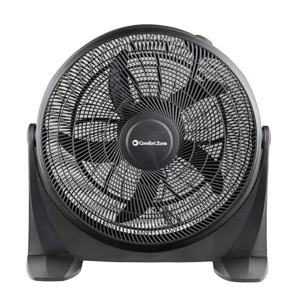 BlueDri One-33 Air Mover, 1/3 HP 2900 CFM Industrial Water Damage Flood Restoration Carpet and Floor Drying Blower Fan (Red)