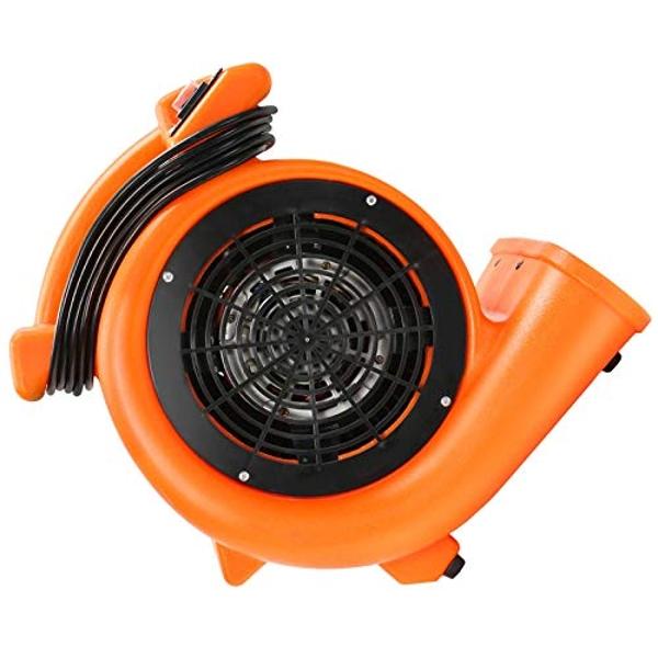 Uthfy 21800 CFM Heavy Duty Industrial Drum Fan, 36 Inch 600W High Velocity Floor Fan with 3 Speeds, 360° Tilt Metal Garage Fan for Warehouse, Commercial, Workshop, Factory and Base