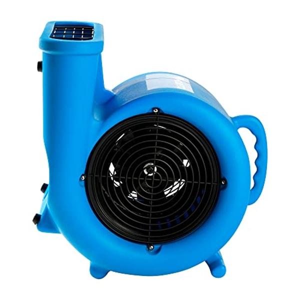 Mounto 1/3hp Air Mover 2000cfm Carpet Dryer Blower Floor Drying Fan - 3-Speed Air Mover w/Dual GFCI Outlet, 25ft Power Cord for Drying, Cooling, Air Circulation