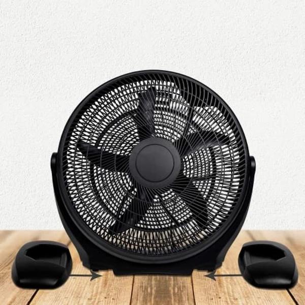OEMTOOLS OEM24894 30" Outdoor Oscillating Wall Mount Fan, 3-Speed Wall Mounted Fan for Garage or Patio, 7200 CFM Airflow Heavy Duty Fan, Waterproof Industrial Fans Heavy Duty