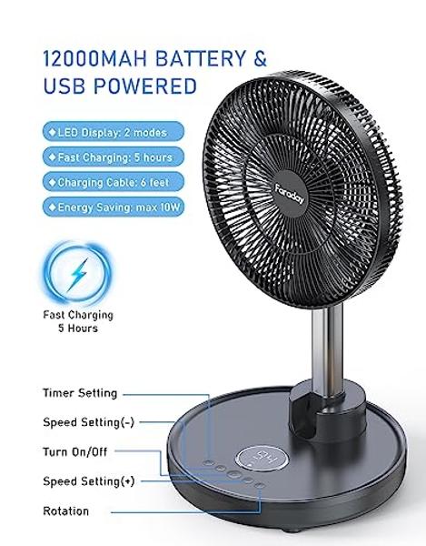 Dreo Pedestal Fan with Remote, PolyFan 513S, 43'' Quiet Standing Fan for Home Bedroom, 120°+105° Smart Oscillating Floor Fans with Wi-Fi/Voice Control, Works with Alexa/Google, 6 M