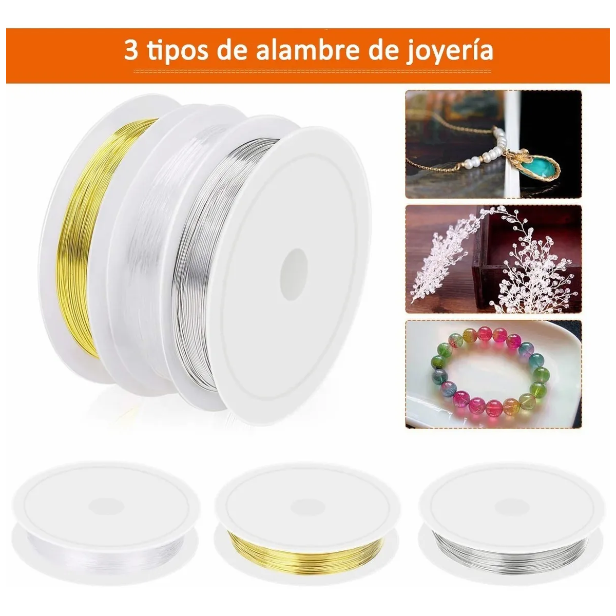 Kit Bisutería Material Para Hacer Joyería