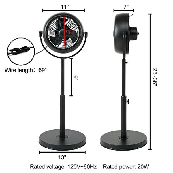 Meaco MeacoFan 1056P Pedestal fan, Air Circulator Award-winning, super-quiet, energy-efficient pedestal fan for bedroom and general home use