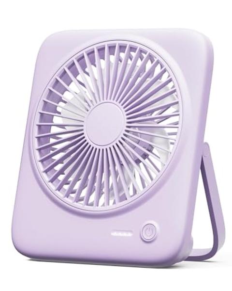 JISULIFE Portable Neck Fan, Hands-Free Bladeless, 5 Speeds, 4000 mAh Battery Operated Wearable Personal Fan, Twistable, Rechargeable, Gift for Women Men-Grey