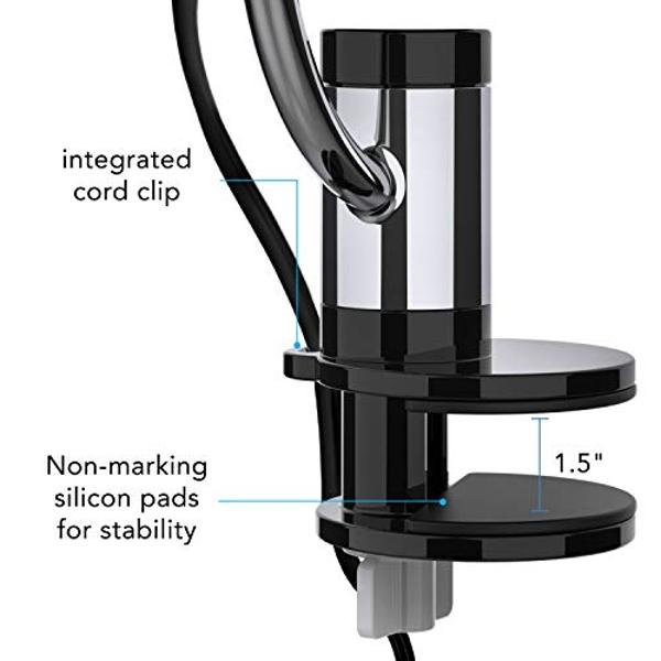 Vornado Pivot Clip Personal Air Circulator Fan with Multi-Surface Clip, Quiet Portable Fan for Office or Bedroom, 3 Speeds, Black